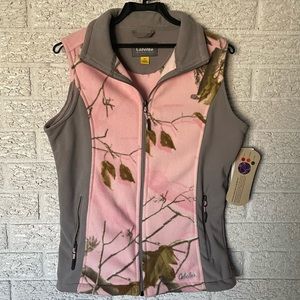 NWT Cabela’s Women’s Pink Camo Vest S.